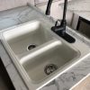 A 2021 Coachmen Freelander 30' Class C in a kitchen with marble counter tops.